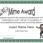 9+ Funny Certificate Templates Free Download With Free Printable Funny Certificate Templates