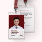9+ Security Id Card Templates – Illustrator, Ms Word, Pages, Photoshop In Id Card Template Ai