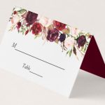 9+ Table Place Card Designs & Templates – Psd, Ai, Indesign | Free For Place Card Setting Template
