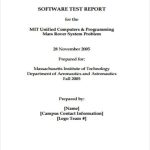 9+ Test Report Templates – Free Pdf, Google Docs, Word, Apple Pages Throughout Software Problem Report Template