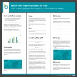 A1 Academic Poster Template Powerpoint / Scientfic Poster Powerpoint Inside Powerpoint Academic Poster Template