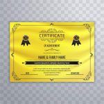 Abstract Beautiful Certificate Template Design Vector 258472 Vector Art Inside Beautiful Certificate Templates