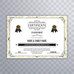 Abstract Beautiful Certificate Template Design Vector 258658 Vector Art Intended For Beautiful Certificate Templates