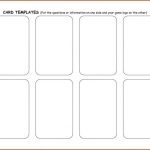Addictionary Inside Template For Playing Cards Printable