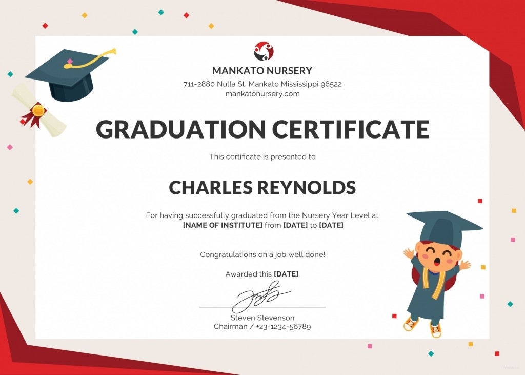 Addictionary With Regard To Graduation Gift Certificate Template Free