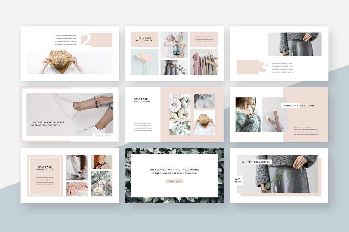An Elegant & Eye Catching Powerpoint Presentation Template With Regard To Powerpoint Photo Slideshow Template