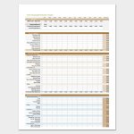 Annual Budget Template (Yearly Budget Planners For Excel) Regarding Annual Budget Report Template