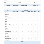Annual Expense Report Template In Microsoft Word, Excel | Template intended for Expense Report Template Xls