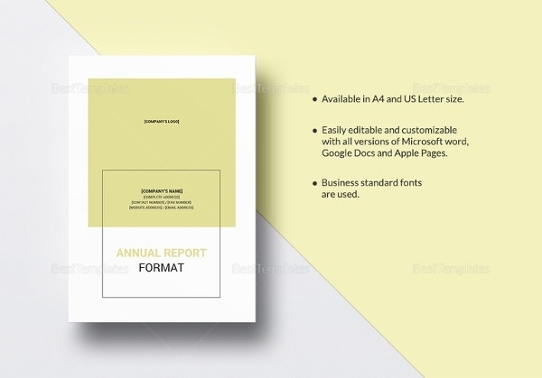 Annual Report Template - 48+ Free Word, Excel, Pdf, Ppt, Psd Documents Within Annual Report Template Word Free Download