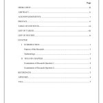 Apa Table Of Contents : Apa Table Of Contents Example 6Th Edition Owl With Apa Table Template Word