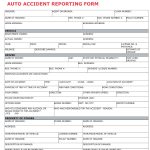 Auto Accident Reporting Form – Mclean Hallmark Insurance Group Ltd With Motor Vehicle Accident Report Form Template