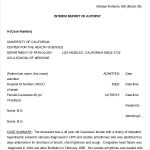 Autopsy Report Template – Templates Example | Templates Example Inside Autopsy Report Template