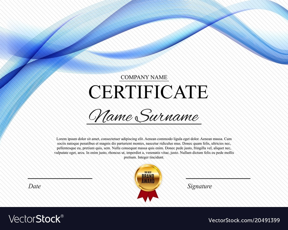 Background Certificate Template Hd - Free Template Ppt Premium Download In Powerpoint Certificate Templates Free Download