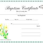 Baptism Certificate Template Download Printable Pdf | Templateroller Intended For Baptism Certificate Template Download