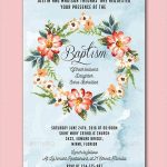 Baptism Invitation Templates – 9+ Free Psd, Vector Ai, Eps Format With Regard To Baptism Invitation Card Template