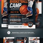 Basketball Camp Flyer – Corporate Identity Template Inside Basketball Camp Brochure Template