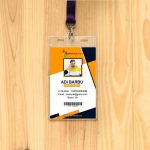 Best Employee Id Card Design Free Psd - Graphicsfamily with regard to Work Id Card Template