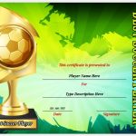 Best Soccer Player Award Certificate Templates For Word | Professional Inside Soccer Certificate Templates For Word