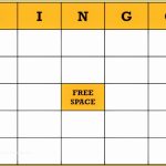 Bingo Card Template Free Of Free Blank Bingo Card Template Word Throughout Blank Bingo Card Template Microsoft Word