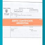 Birth Certificate Translation Template From Argentina (Made By Expert) With Regard To Birth Certificate Translation Template
