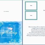 Birthday Card Templates Microsoft Publisher – Cards Design Templates Pertaining To Word Anniversary Card Template