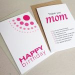Birthday Card To Mom – Card Design Template In Mom Birthday Card Template