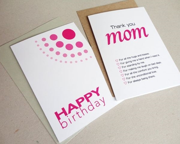 Birthday Card To Mom – Card Design Template In Mom Birthday Card Template