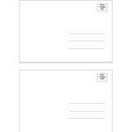 Blank 4X6 Postcard Template – Cards Design Templates With Regard To 4X6 Photo Card Template Free