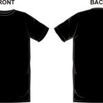 Blank Black T Shirt Front And Back Psd | Joy Studio Design Gallery with regard to Blank T Shirt Design Template Psd