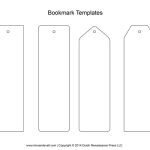 Blank Bookmark Templates – Tim'S Printables In Free Blank Bookmark Templates To Print