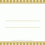 Blank Certificates for Free Printable Blank Award Certificate Templates