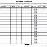 Blank Fundraiser Order Form Template – Sample Templates – Sample Templates Regarding Blank Fundraiser Order Form Template