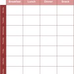 Blank-Monthly-Meal-Planner-Hd | All Form Templates throughout Blank Meal Plan Template