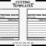 Blank Nutrition Facts Label Template Word Doc - Nutrition Label with regard to Blank Food Label Template