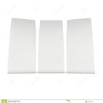 Blank Paper Tent Card. 3D Render. Stock Illustration – Illustration Of Throughout Blank Tent Card Template