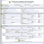 Blank Police Report Templates – 5+ Best Free Examples – Excel Tmp Intended For Police Incident Report Template