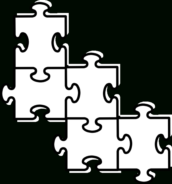 Blank Puzzle Pieces Template Free - Clipart Best - Clipart Best Regarding Blank Jigsaw Piece Template