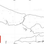 Blank Simple Map Of Istanbul, No Labels Within Blank City Map Template