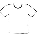 Blank T Shirt Template For Colouring – Clipart Best With Blank Tee Shirt Template
