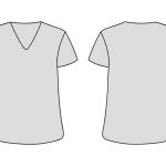 Blank T Shirt Templateck Stock Vector Image By ©Nikolae #11139614 For Blank V Neck T Shirt Template