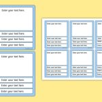 Blank Top Trumps Cards – Editable Top Trumps Templates, Top Within Top Trump Card Template