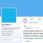 Blank Twitter Profile Template - Templates Example | Templates Example with regard to Blank Twitter Profile Template