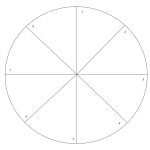 Blank Wheel Of Life Template In Wheel Of Life Template Blank