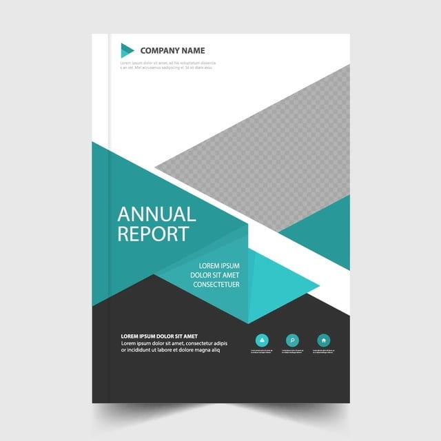 Blue Annual Report Cover Template Template For Free Download On Pngtree Throughout Cover Page For Annual Report Template