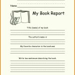 Book Report Template 2Nd Grade Free Of Book Report Template 1St To 5Th Within Second Grade Book Report Template