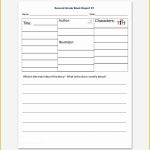 Book Report Template 2Nd Grade Free Of Report Outline Template 19 With Regard To Book Report Template 2Nd Grade