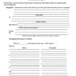 Book Report Template For 2Nd Grade – Sampletemplatess – Sampletemplatess Intended For Second Grade Book Report Template