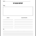 Book Report Template Pdf : First Grade Book Report Template Printable Pertaining To 1St Grade Book Report Template