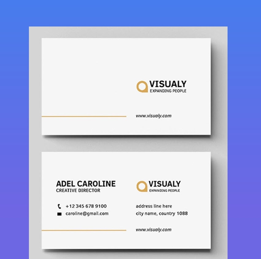 Business Card Template For Word : Free Business Card Templates For In Microsoft Office Business Card Template
