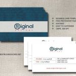 Business Card Template Psd: 22 Free Editable Files Intended For Psd Name Card Template